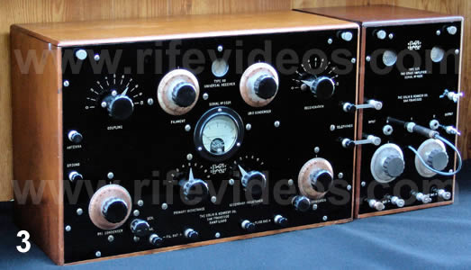 Dr. Rife's Kenndy 110 and 525 amplifier